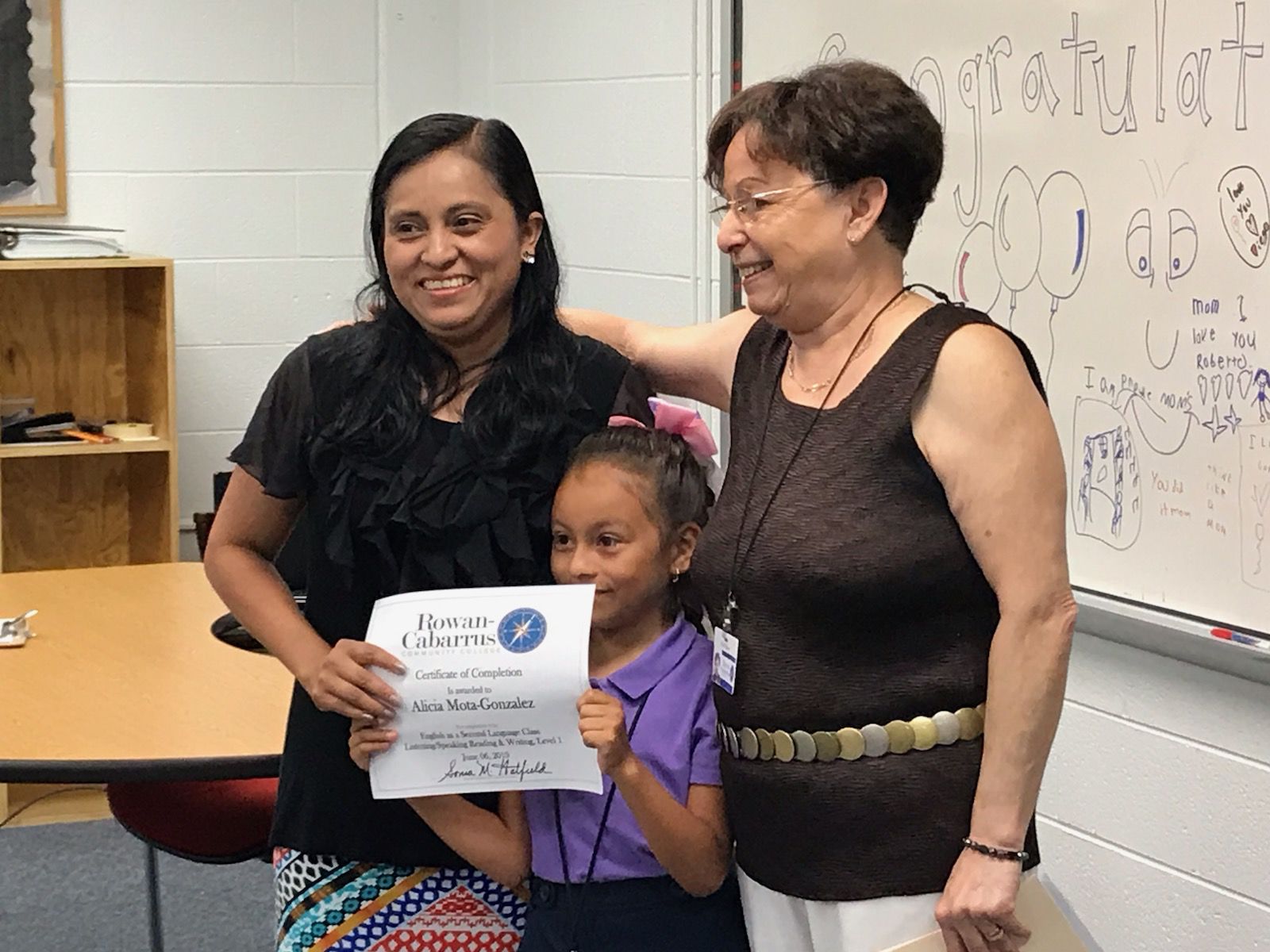 Fred L. Wilson parent graduation